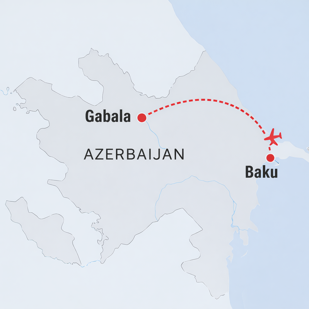 Azerbaijan Trip – Baku, Gabala & Sheki | 8 Days