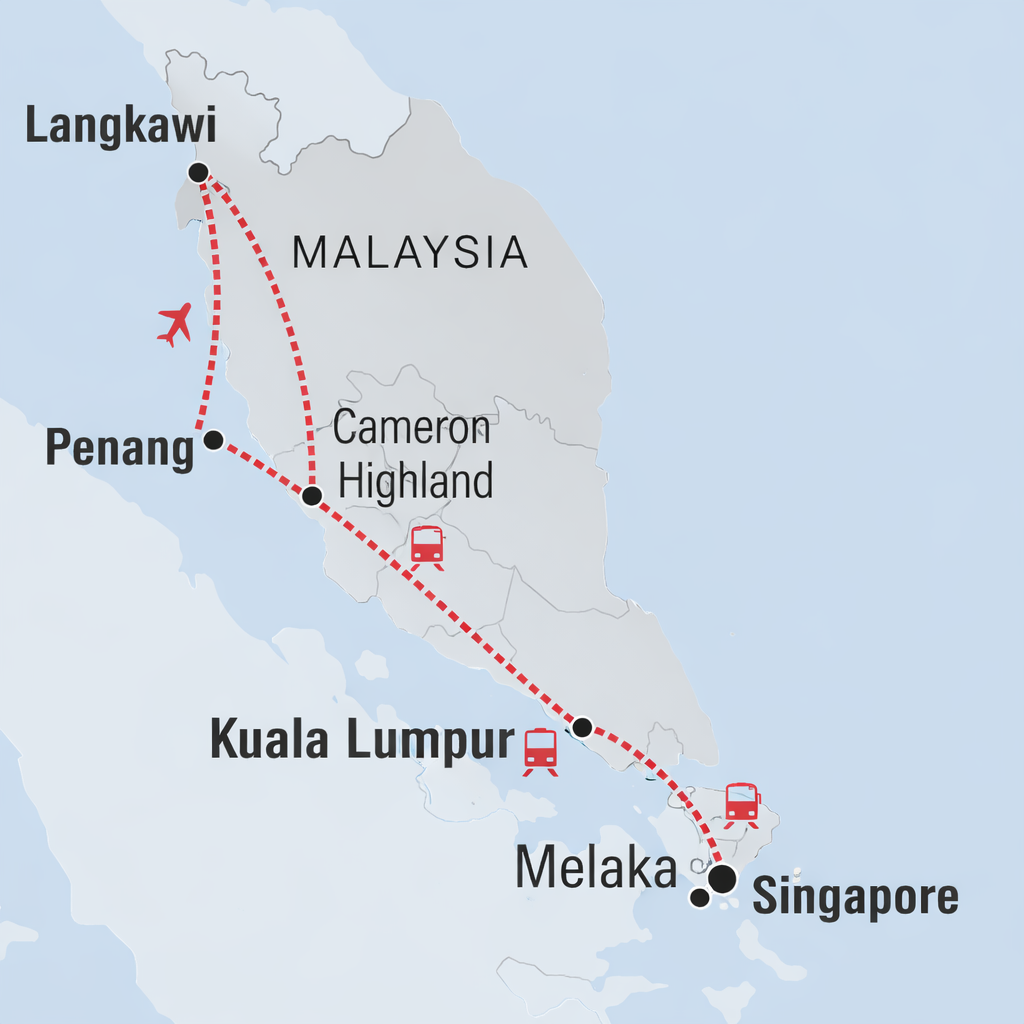 Malaysia – Langkawi – Singapore Trip | 16 Days